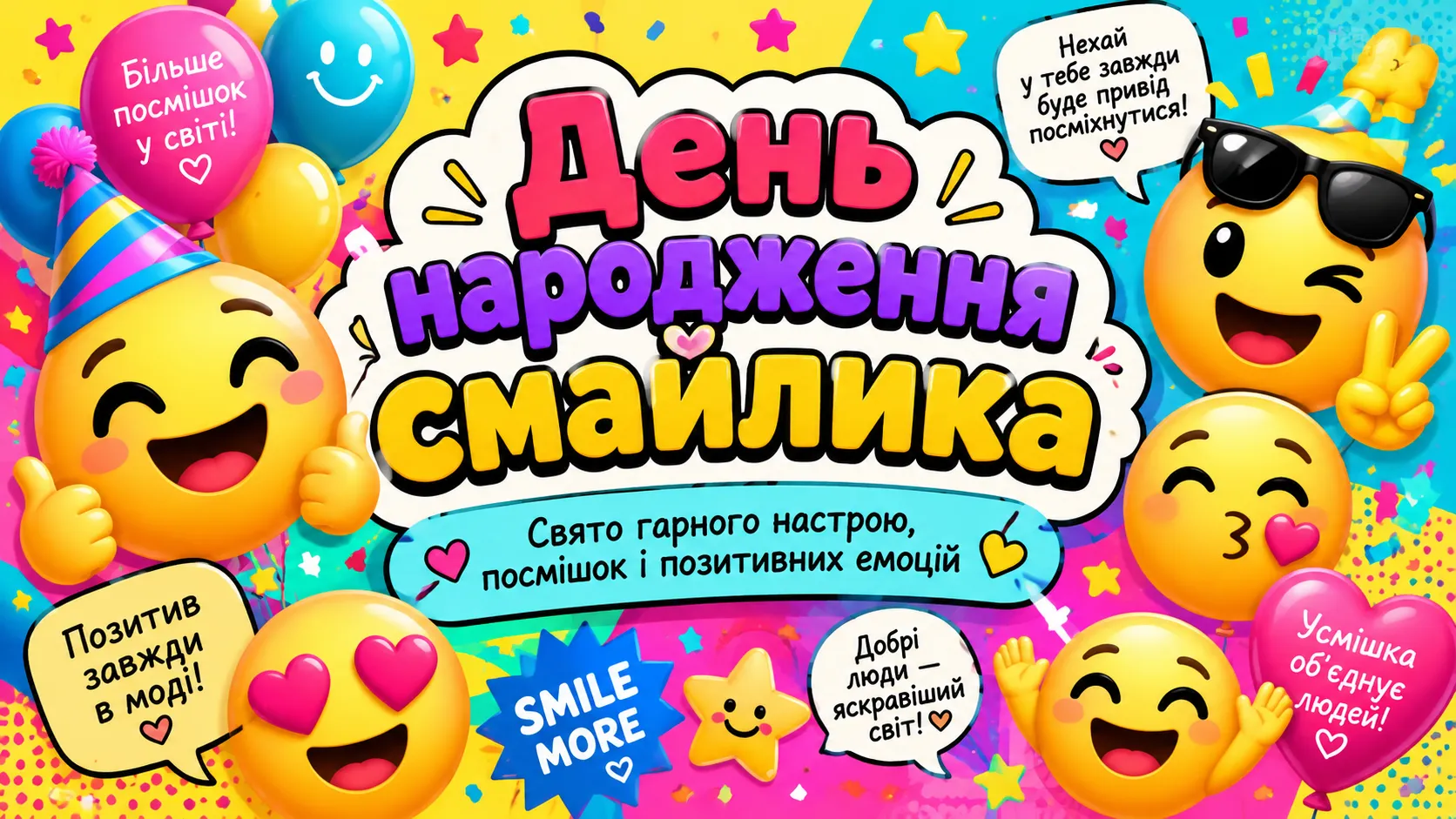 День народження смайла 2027 — 19 вересня