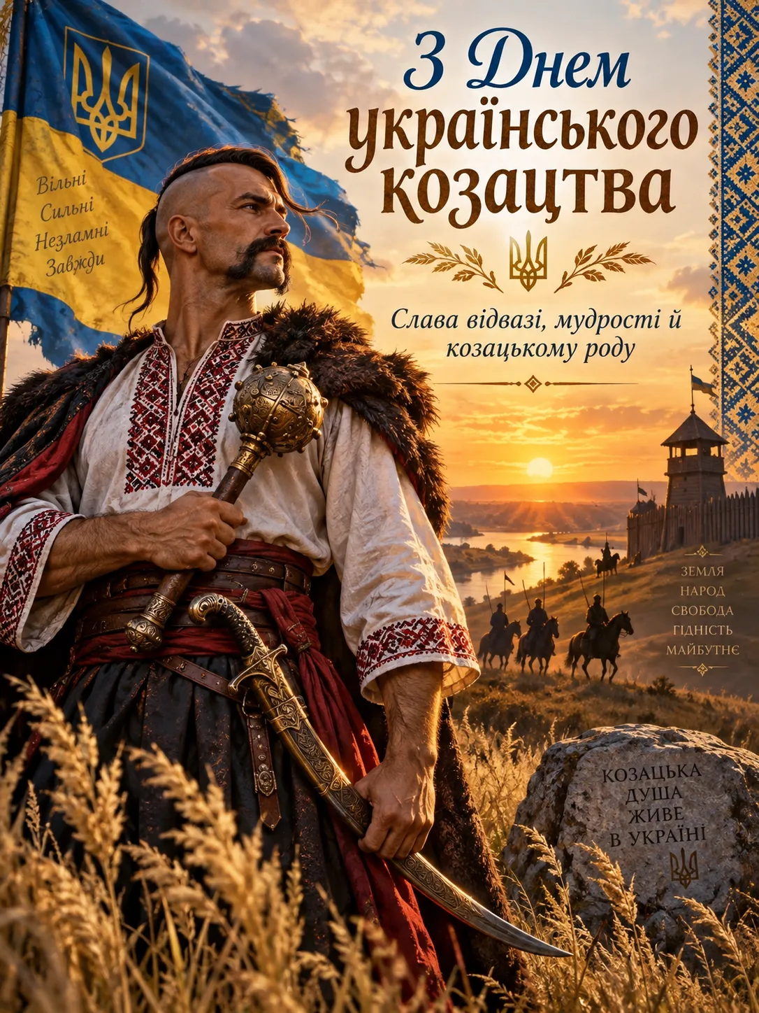 Коли святкують День Українського козацтва у 2027 році — 1 жовтня