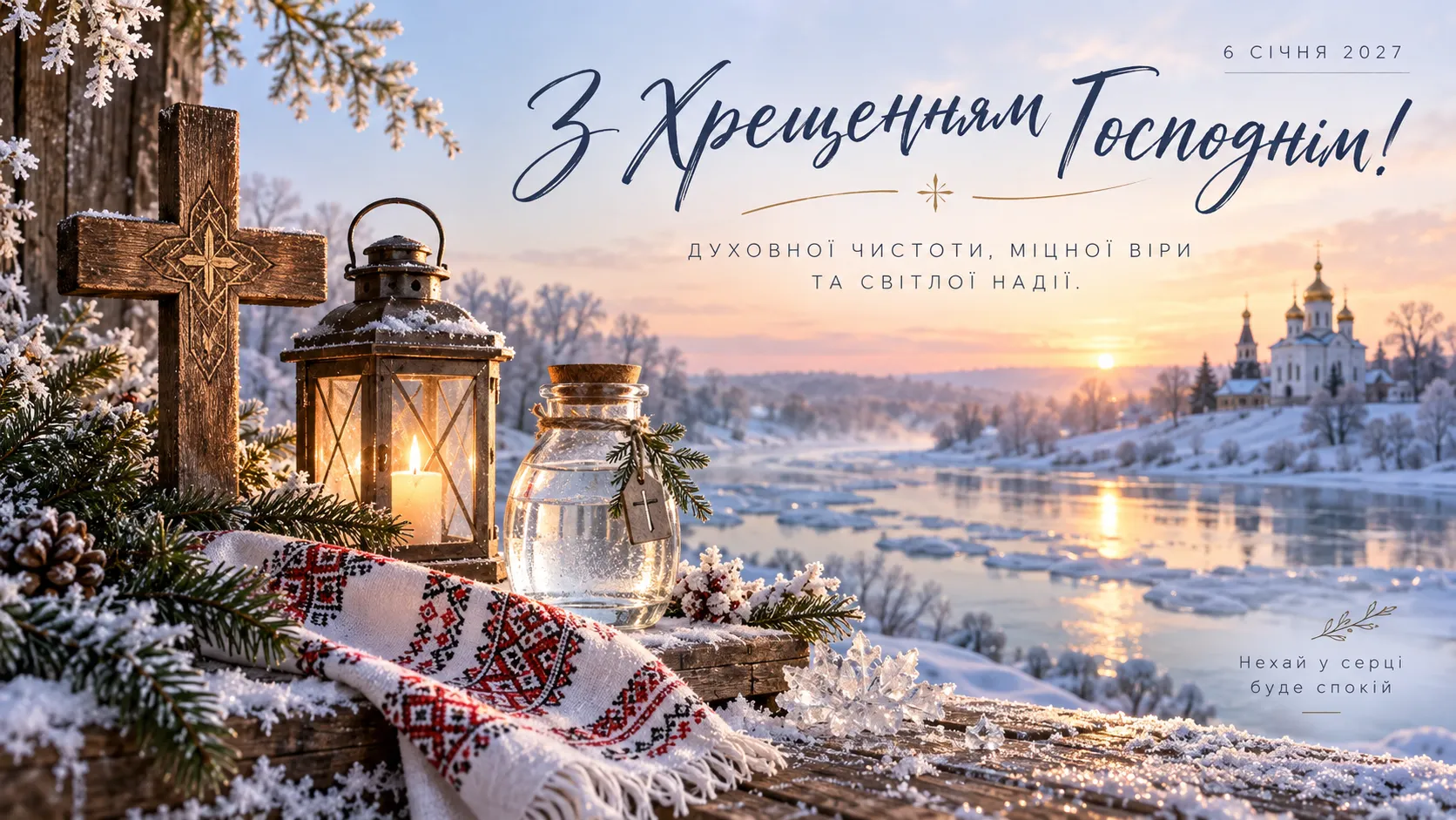 Хрещення Господнє 2027 — 6 січня