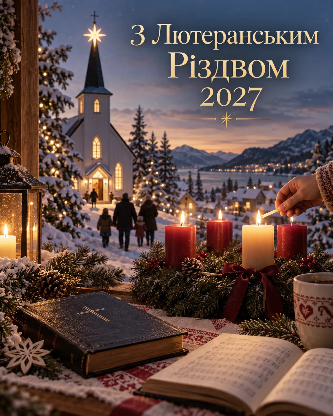 Лютеранське Різдво 2027 — 25 грудня