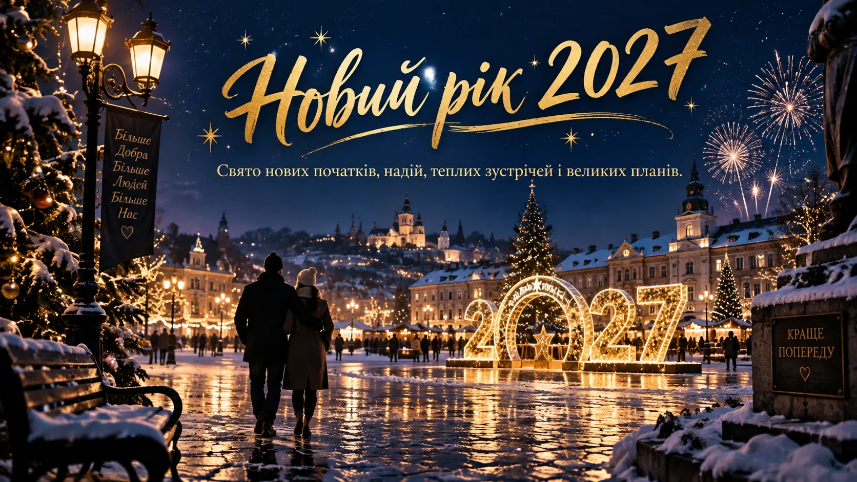 Новий рік 2027 — 1 січня