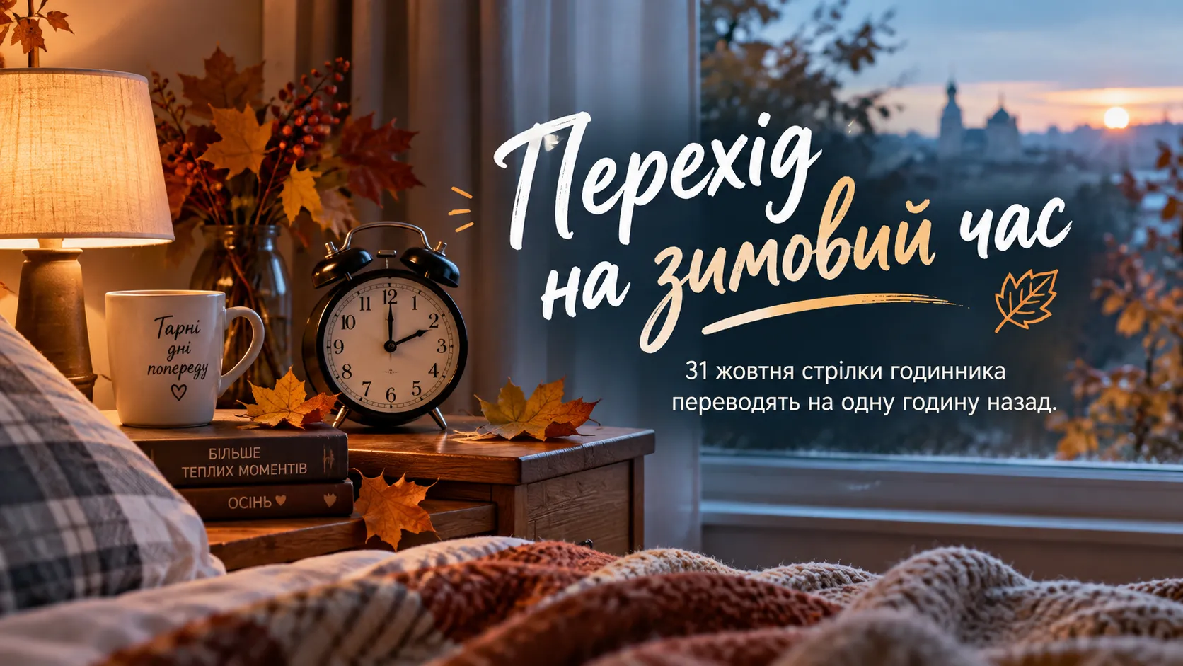 Перехід на зимовий час 2027 — 31 жовтня