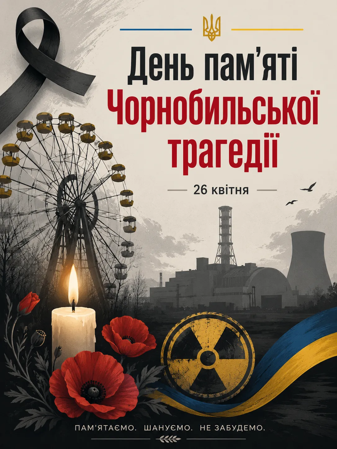День пам’яті Чорнобильської трагедії — 26 квітня