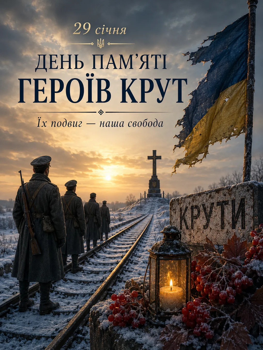 День пам’яті Героїв Крут — 29 січня