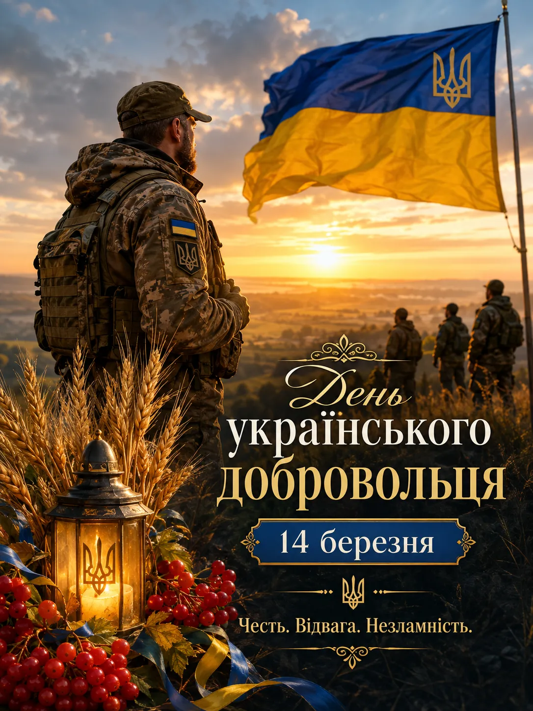Коли святкують День українського добровольця у 2026 році — 14 березня