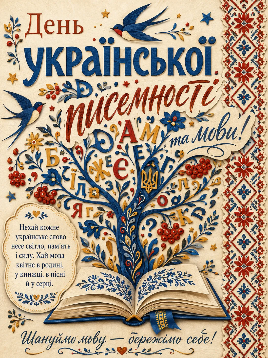 День української писемності та мови — 27 жовтня