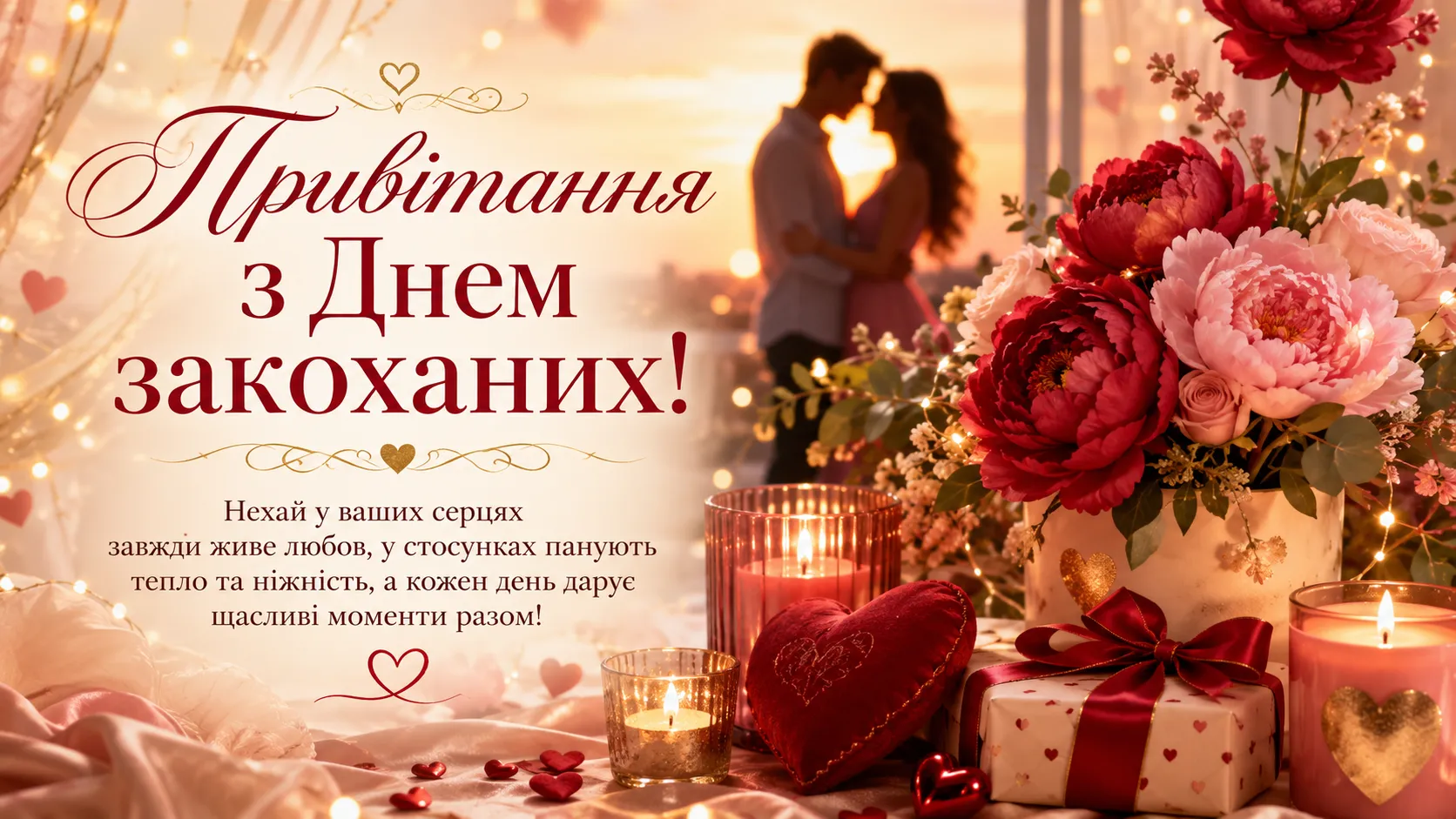 Коли святкують День закоханих — 14 лютого