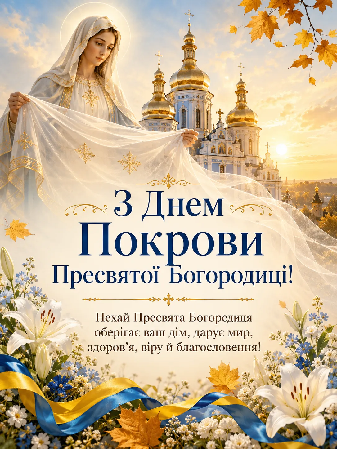 Коли святкують Покрова Пресвятої Богородиці у 2026 році — 1 жовтня