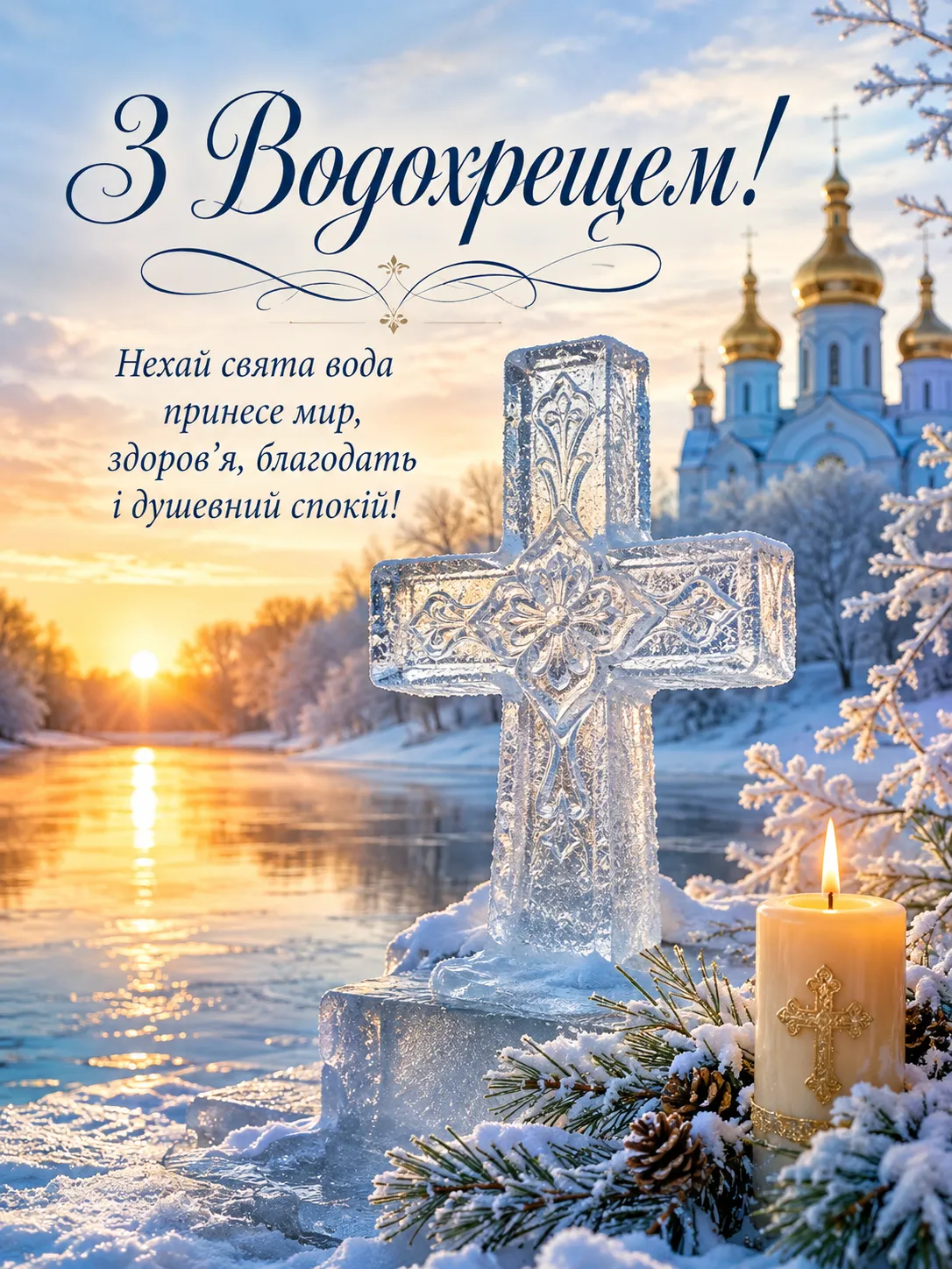 Водохреще (Богоявлення) — 6 січня